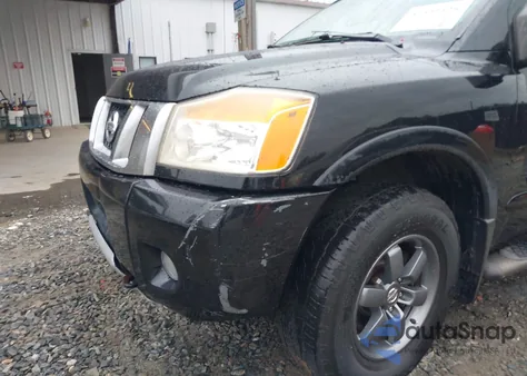 2014 Nissan Titan Pro-4X из США, поврежденный, VIN 1N6BA0EC4EN505829